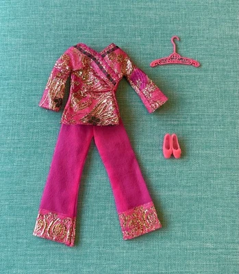 Barbie Mod Vintage "Bright 'N Brocade" #1786 Completa 1970 Foto 1 de 4