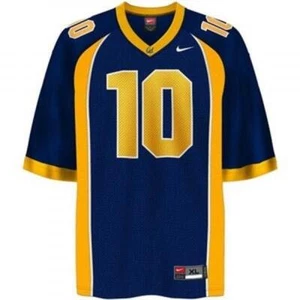 California Golden Bears Marshawn Lynch #10 Blue Men Stitch Jersey - Picture 1 of 2