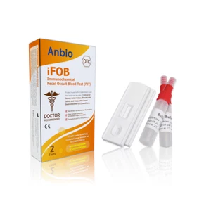 Anbio 2xFOB Testkits Darmkrebs Test für zuhause FOB Selbsttest Kassette - Bild 1 von 7