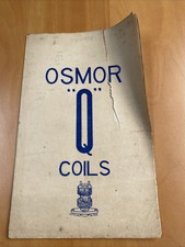 OSMOR Q COILS RADIO LEAFLET - L78