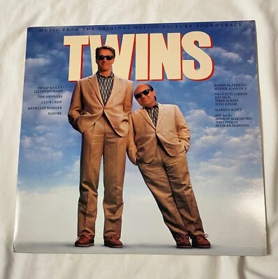 Twins Original Motion Picture Soundtrack 1988 LP vinyl record White label promo - Image 1 of 4