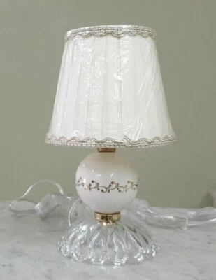 LUMI CRISTALLO E CERAMICA CON PARALUMI - ORIGINALI - NUOVI NEGOZIO - OFFERTA - Immagine 1 di 4