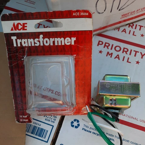 Ace Door Chime Transformer 36484 82901364849  ACE 36484 ACE 36484 Cover