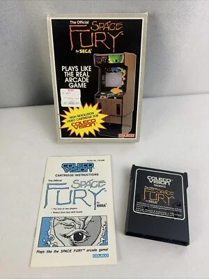 Space Fury (ColecoVision) com jogo, caixa e manual - Imagem 1 de 4