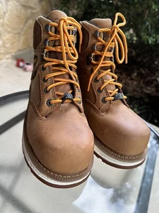 Wolverine Hellcat Ultra Spring Steel Toe Brown Size 8 1/2 EW Boots F2413-18 - Picture 1 of 7