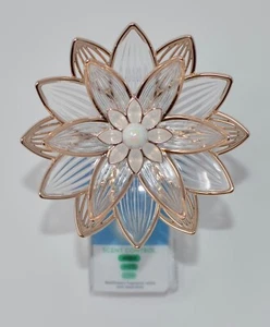 BATH & BODY WORKS OPEN LOTUS FLOWER NIGHT LIGHT UP WALLFLOWER PLUG SCENT CONTROL - Picture 1 of 6