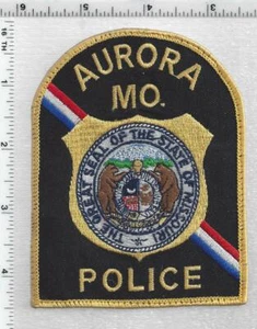 Aurora Police (Missouri) 1st Issue Uniform Take-Off Shoulder Patch - Picture 1 of 1