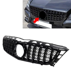 GTR Style Frontgrill für Mercedes Benz CLS Klasse W218 2011-2014 Schwarz - Bild 1 von 12