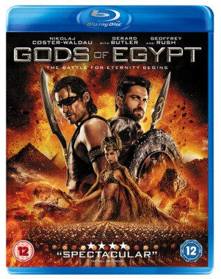 Gods of Egypt Blu-ray (2016) Gerard Butler, Proyas (DIR) cert 12 Amazing Value - Image 1 of 2