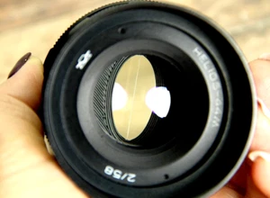 Anamorphic Helios 44m 58mm f/2 Cine-Modified Lens with Bokeh & M42 to Sony E Nex - Picture 1 of 24