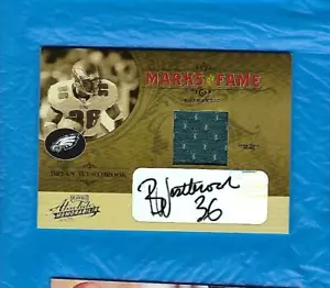 AUTÓGRAFO BRIAN WESTBROOK 2005 RECUERDOS ABSOLUTOS MARCAS DE FAMA AUTÓGRAFO JERS - Imagen 1 de 1