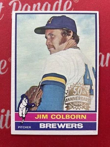 2025 Topps Heritage 1976 Buy Back - #521 Jim Colborn Brewers CS - Bild 1 von 2
