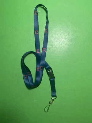 MLB Team CLEVELAND INDIANS aka GUARDIANS Lanyard with Detachable Clip/Key Ring - Image 1 of 4