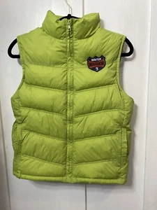 NWOT Gymboree Boys Sz10-12 Green Puffer Vest “Winter Warrior” Vtg 2013 - Picture 1 of 7