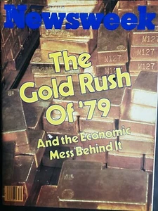 GOLD Rush NEWSWEEK Magazine October 1 1979 Gold Rush of '79 - E403 - Picture 1 of 5