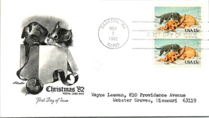 S01-5121, *KITTEN & PUPPY, * ARTMASTER FDC - Picture 1 of 2