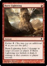 BURST LIGHTNING Zendikar MTG Magic the Gathering Cards DJMagic