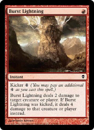BURST LIGHTNING Zendikar MTG Magic the Gathering Cards DJMagic - Image 1 of 1
