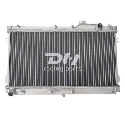 Radiador de 3 filas para Mazda Miata 1990-97 base/LE/SE convertible 1,6 L 1,8 L aluminio Foto 1 de 4
