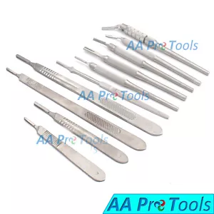 Manija de bisturí quirúrgico, cuchillo de acero inoxidable instrumentos médicos (ELIGE) - Imagen 1 de 11