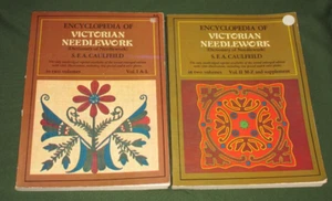 Vtg 1972 Encyclopedia of Victorian Needlework Volumes 1 & 2, S.F.A. Caulfeild - Picture 1 of 11