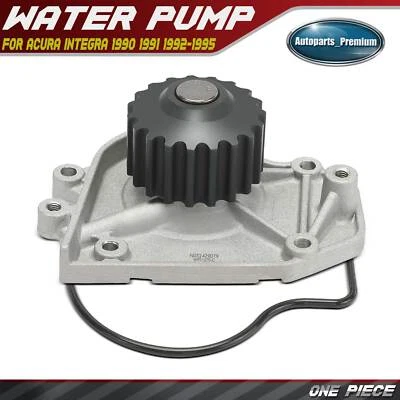 Engine Water Pump for Acura Integra 1990-1995 L4 1.8L 19200PR4003 19200PR4013 - Image 1 of 4
