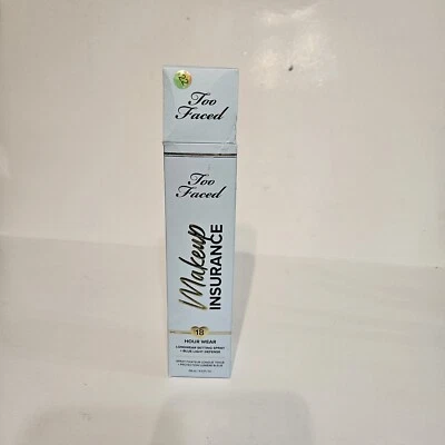 Nib Too Faced Makeup Insurance 18 Hr Wear Setting Spray 4 fl oz / 118 ML - Image 1 of 4