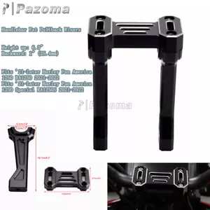 Handlebar Pullback Risers Offset Backward For Harley Pan America 1250 RA1250 - Picture 1 of 8