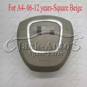 Beige Steering Wheel Cover For Audi A4 A4L 2006-2011 Steering Wheel Cover - Bild 1 von 15