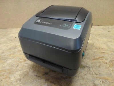 Zebra GK420T Thermo Transfer Etiketten Label Netzwerk Printer LAN USB + PEEL - Bild 1 von 4