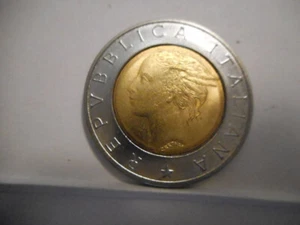 500 Lire Coin Quincentennial 1494-1994 (A) READ - Picture 1 of 2