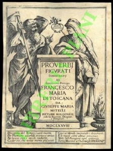 MITELLI - Proverbj figurati consecratj al serenissimo Principe - Picture 1 of 1