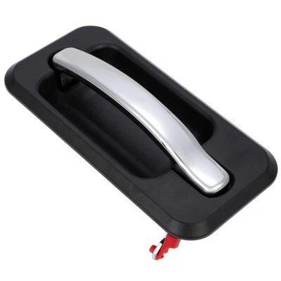 For 2003-09 Hummer H2 Chrome+Black RH Outside Door Handle Rear Right Side - Imagem 1 de 4