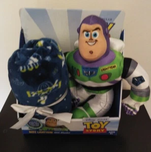 Disney Toy Story Cuddy Buzz Lightyear Plush Toy with Super Soft Blanket New - Picture 1 of 2