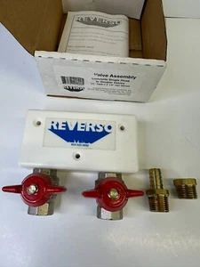 Reverso VA-2 Marine Grade Starboard 150 PSI Oil Changer 2 Way Valve Manifold NEW - Picture 1 of 5