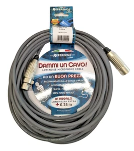 Reference Cavo Canon XLRMF Microfono XLR Maschio-Femmina 9,25 mt Dammiuncavo 9 - Imagen 1 de 6