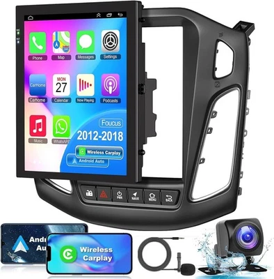 Android 12 Car Stereo Ford Focus 2012-2018 10 Touchscreen Bluetooth Everyday Use - Image 1 of 4