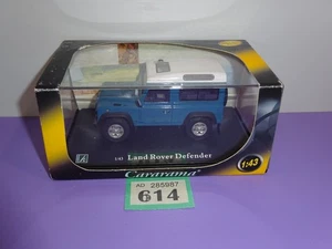 Cararama Land Rover Defender 110 Blue 1/43 scale Boxed - Picture 1 of 5
