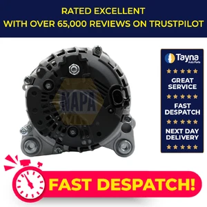 Alternator NAL2604 NAPA 04L903024N Genuine Top Quality Guaranteed New - Picture 1 of 15