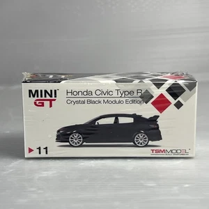 1/64 TSM Model MINI-GT Honda Civic Type-R FK8 Crystal Black RHD #MGT00011 - Picture 1 of 2