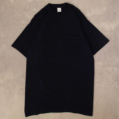 Camiseta Jc Penney Vintage Años 90 Bolsillo en Blanco Puntada Única Gráfica XL Para Hombre Azul  Foto 1 de 4