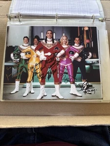 Mighty Morphin Power Rangers signiertes 8x10 Filmfoto - Bild 1 von 6