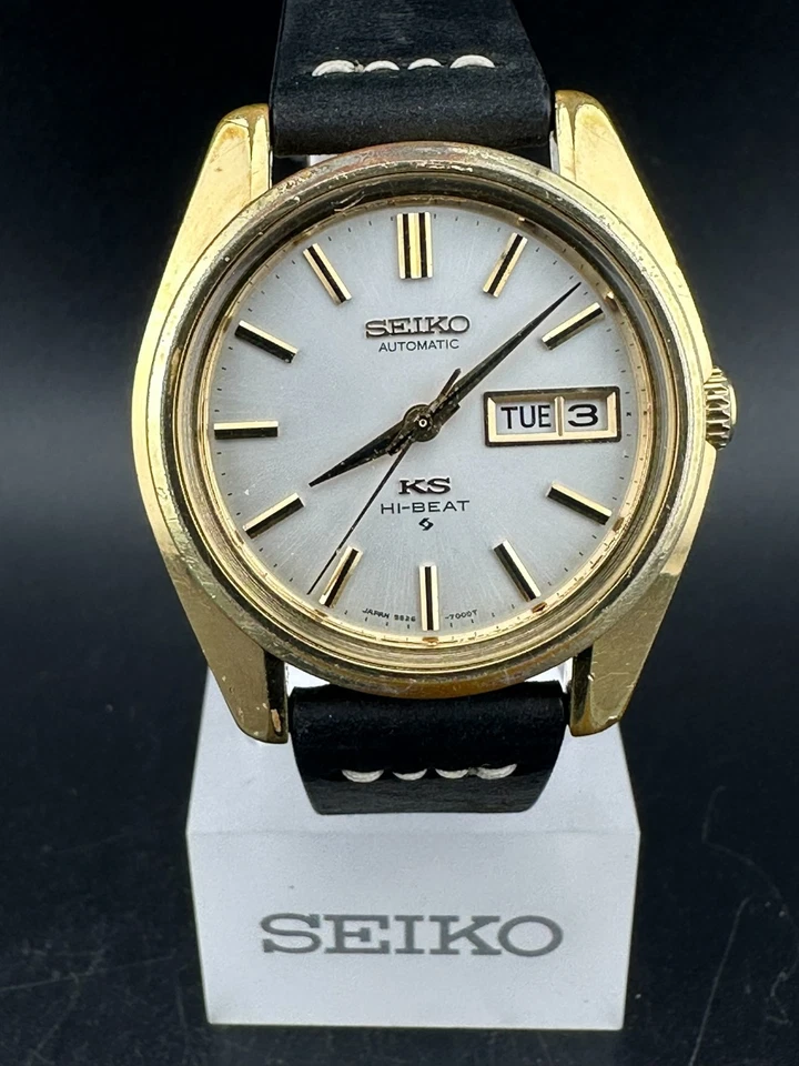 1970 Seiko King Seiko Men's Automatic Day Date Eng/Kanji Gold 36mm 5626-7000 - Image 1 of 4