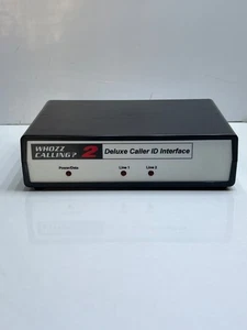 WHOZZ CALLING? 2 Deluxe Caller ID Interface CallerID (Without Ac Adapter) - Picture 1 of 7