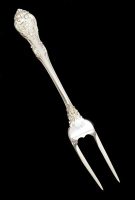 Tenedor de patatas Gorham King Edward plata esterlina 7 3/4" Foto 1 de 4