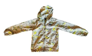 Patagonia Regen Shell Jacke Kinder Jugend Medium Kapuze Tropical Motiv - Bild 1 von 7