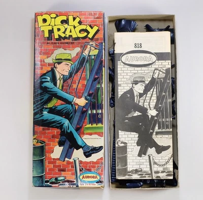 1968 Original Aurora Dick Tracy Plastic Model Kit – Unbuilt with Instructions - Image 1 of 4
