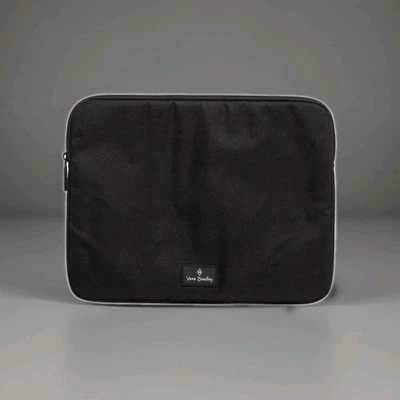 Funda para portátil Vera Bradley negra nueva con etiquetas 14" Foto 1 de 2