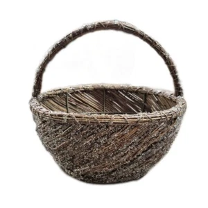 Unisex Unbranded Basket One Size Brown - Picture 1 of 8