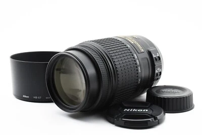Nikon AF-S DX NIKKOR 55-300mm F/4.5-5.6 G ED VR Lens w/Caps [Exc #2177337 - Image 1 of 4